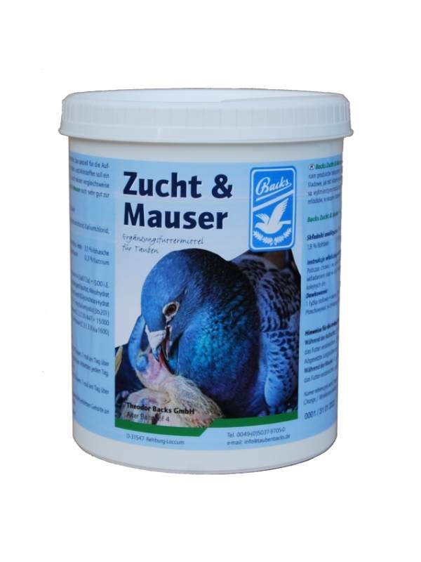 BACKS Zucht & Mauser, 500 g