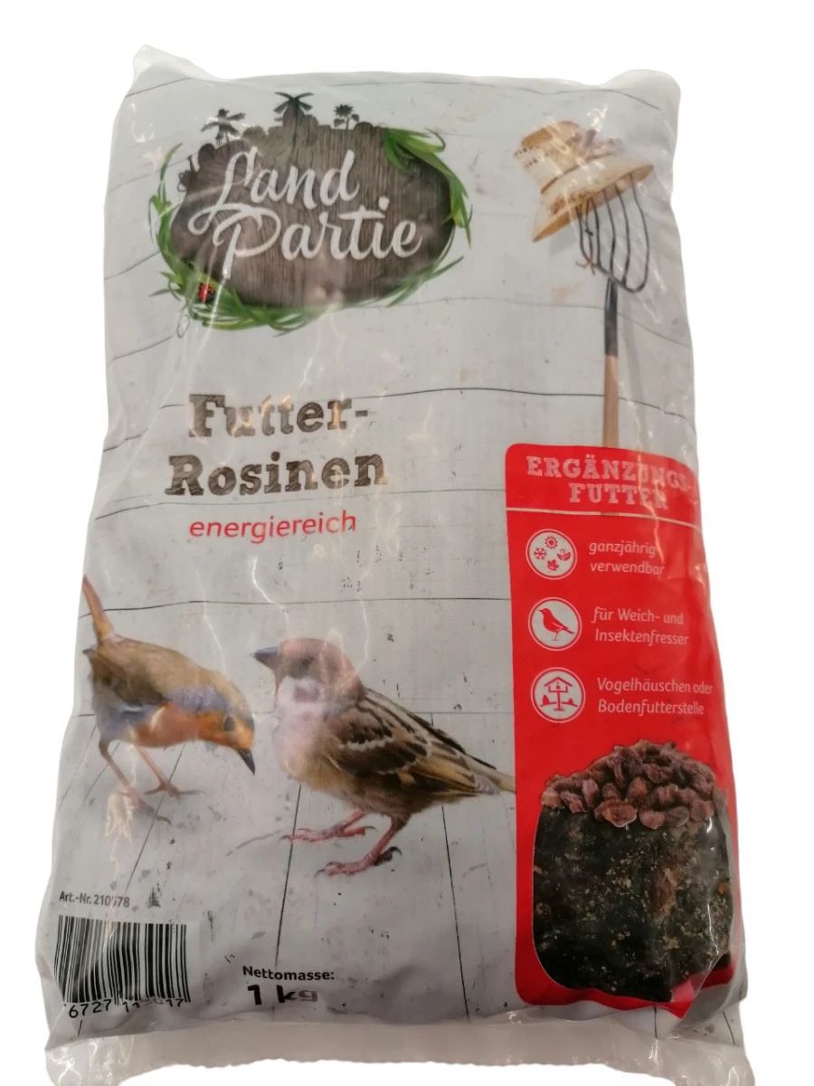 LandPartie 1kg Futterrosinen